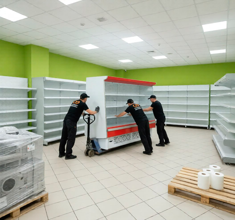 Переезд магазина в Вяземском